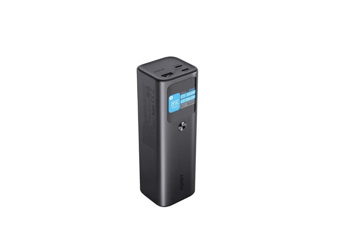 Buy Aukey 26800mAh Power Bank 140W PD - Gray in Qatar Buy Aukey 26800mAh Power Bank 140W PD - Gray in Qatar